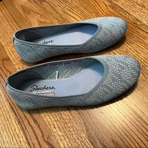 Skechers Cleo Ballet Flat Grey 9